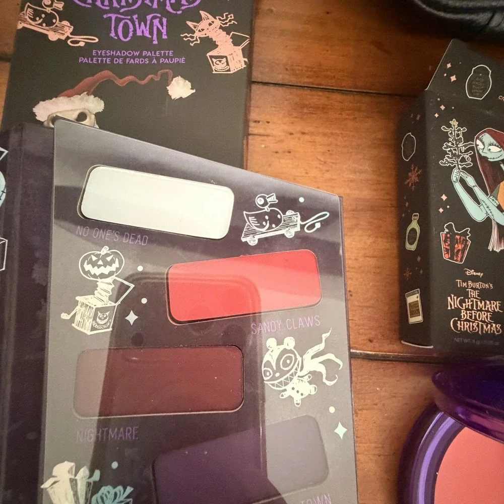 NEW complete Set Melt Cosmetics Nightmare Before Christmas Limited Edition